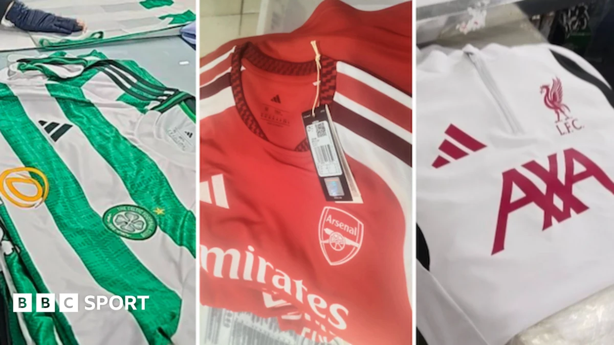 Inside the £1-an-hour official football shirt factories cover